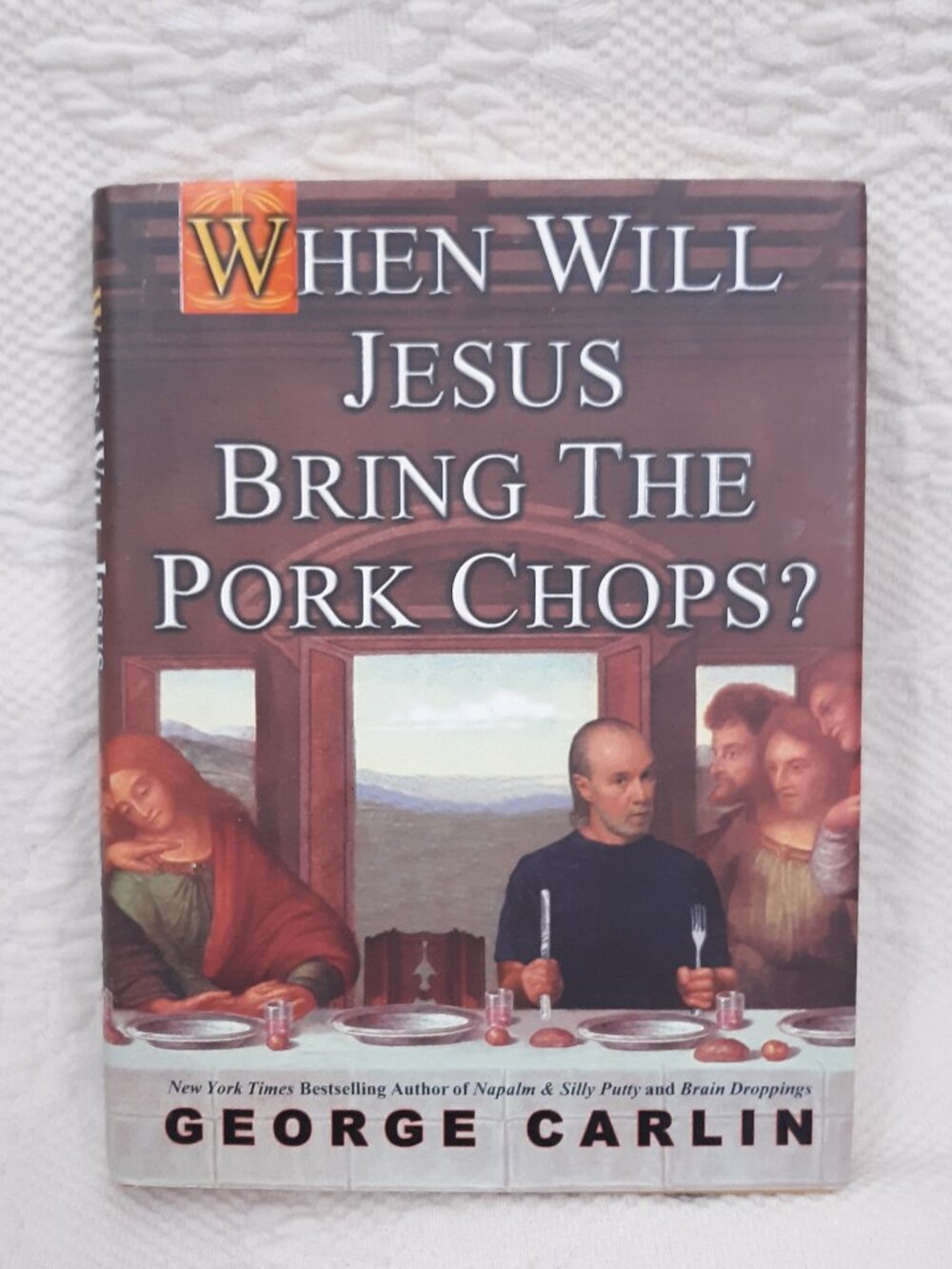 George Carlin 3 Hardcover Book Set Brain Droppings Napalm Silly Putty Comedy - Picture 7 of 13